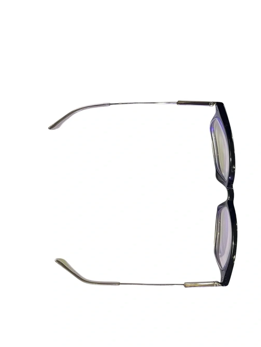 Prada Black Men's Rectangular prescription glasses frame.